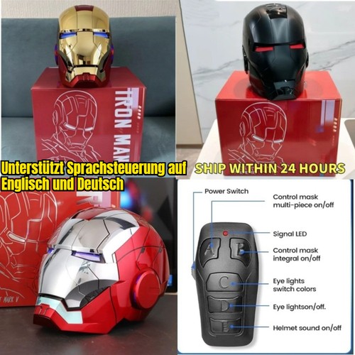 Iron man helm mk5 - iron,
