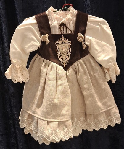 Puppen trachten kleid cm - puppen-trachten-kleid, 40