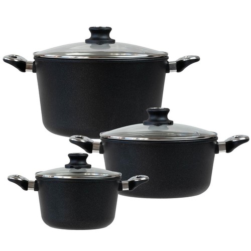 Baf topf set teilig aluguss - topf,