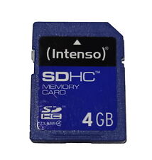 Intenso SD HC Memory Card 4 GB Class 4