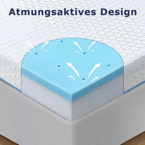 Memory gel kaltschaum topper - memory,