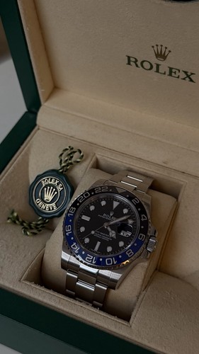 Rolex gmt master batman - gmt-master, ii