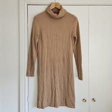 Wollmischung Pullover Kleid