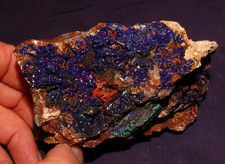 Azurit aus Marokko, Heilstein