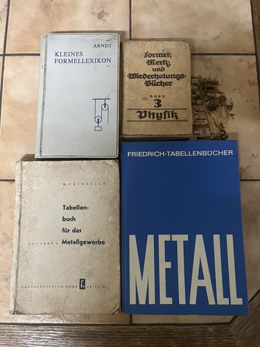 Tabellenbuch metallgewerbe ddr - tabellenbuch,