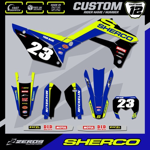 Sherco enduro graphics custom - sherco,