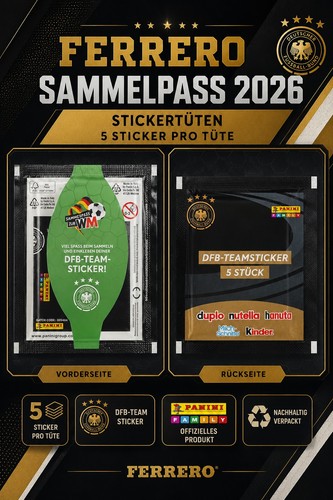 50x ferrero sammelspass 2026 - ferrero,