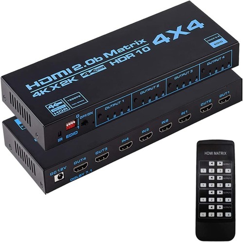 Hdmi matrix switch 4x4 - hdmi,