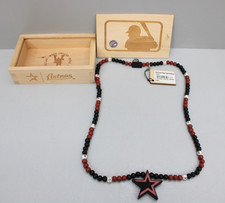 MLB, WOOD FELLAS TEAM NECKLACE