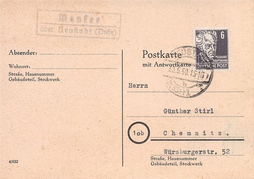 812233 ddr landpostblg - 812233),