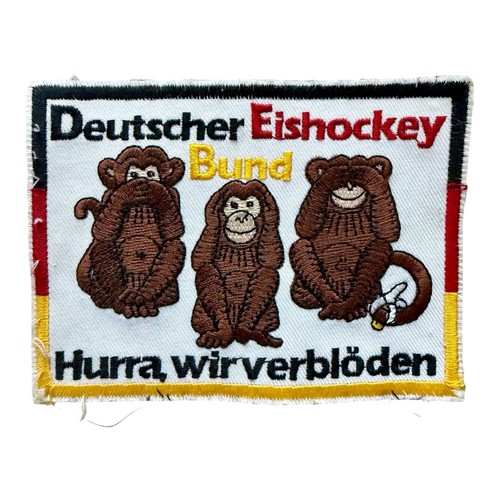 Deb eishockey aufnäher - deb,