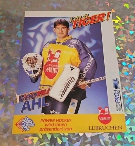 Del eishockey autogrammkarte - del,