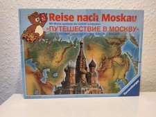Reise nach Moskau + Ravensburger Brettspiel aus Sammlung+Komplett+Zustand Top
