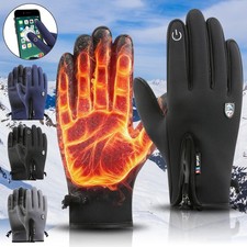 Handschuhe Winterhandschuhe Thermo Touchscreen Fahrradhandschuhe Wasserdicht