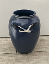 Antike Keramik Vase Storch