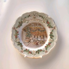 Brambly Hedge Royal Doulton Teller Original Entertainment 1986er sehr gut erhalt