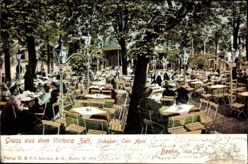 Berlin tiergarten - ak,