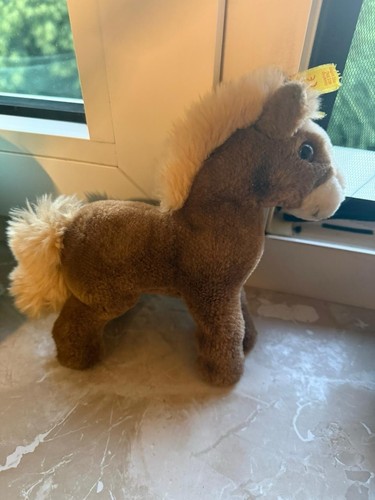 Steiff mit knopf pferd - knopf,