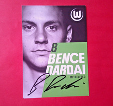 Autogramm - Bence Dardai - VfL Wolfsburg  - 2025/26  - original autograph