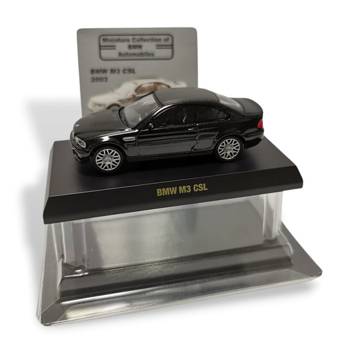 Kyosho bmw csl schwarz - kyosho, 1/64