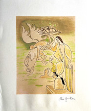 Jean Cocteau Lithographie