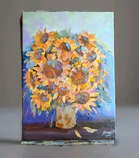 Sonnenblumen Leinwandbild 70 X