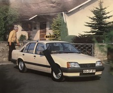 GM Opel Rekord Taxi 1983 Original Werbung Taxi-Paket Ausstattung Kraftdroschke