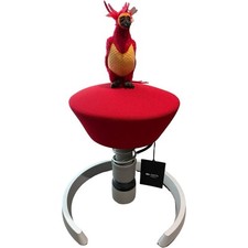 Aeris Swopper Gleiter | Gestell Silbergrau | Light Feder Silbergrau | Select Rot