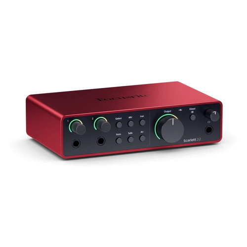 Focusrite scarlett 2i2 - 4., gen