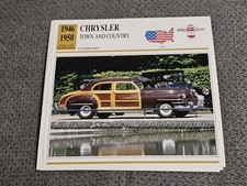 Chrysler Town And Country - Geschichte & Technische Daten -  Karte (1)