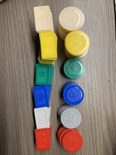 Spielchips Roulettchips Jetons mit Werten |192 Stück|rechteckig und rund FORTUNA