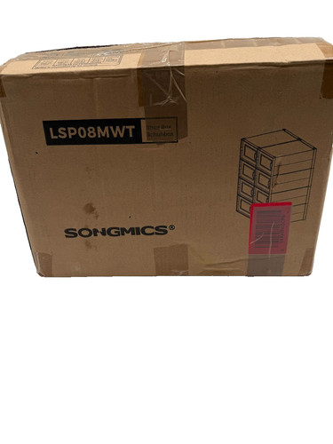Songmics schuhboxen 8er set - schuhboxen,