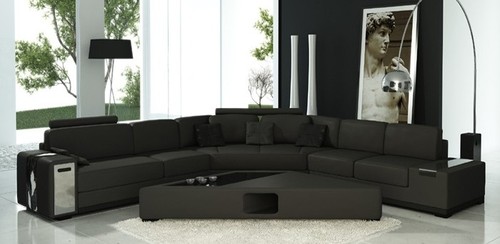 Ledersofa ecksofa sofa couch - ledersofa,