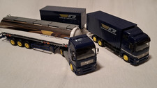HERPA 1:87 Nr. 145473 + 146302 Mercedes Actros Hängerz. +  MAN TG-A TSZ  "C T R"