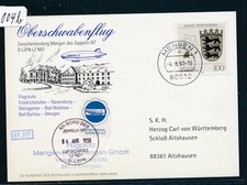 004b) Zeppelin NT, Oberschwabenflug Mengen 1998 + Ra1 "89.BP", selten