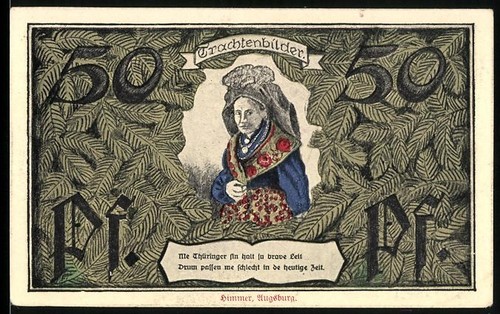 Notgeld erfurt 1921 - notgeld, 1921,