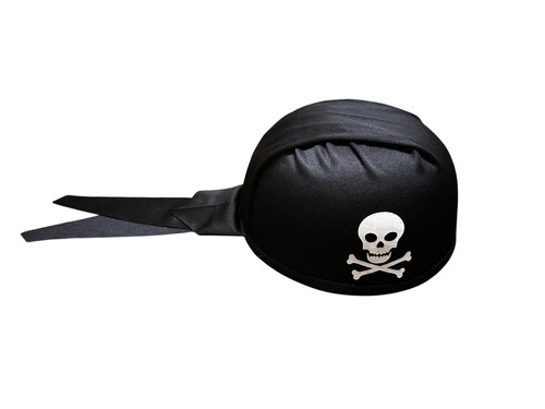 Piraten bandana hut totenkopf - piraten-bandana,