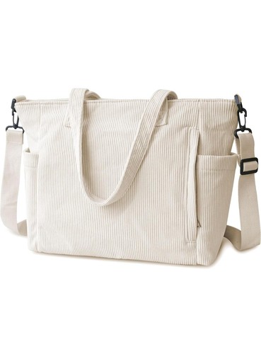 Cord shopper schultertasche - shopper,