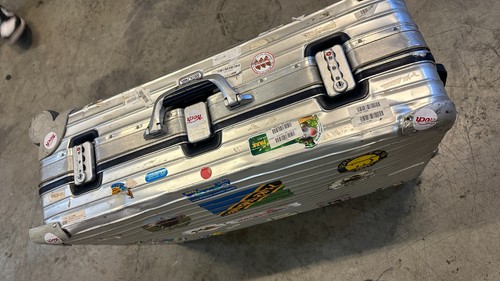 Rimowa aluminium koffer - aluminium-koffer, silber