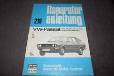 Reparaturanleitung Reparaturhandbuch VW Passat B1 Typ 32/33 bis 1975 erstklassig