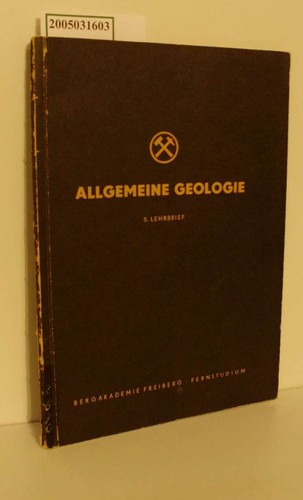 Allgemeine geologie 5 - allgemeine, geologie.