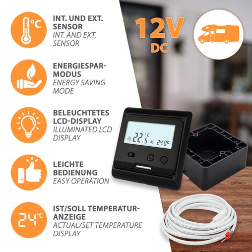 Thermostat temperaturregler - thermostat,