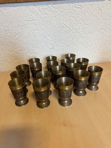 Konvolut zinn schnapsbecher - konvolut,