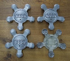 4x Original Audi Nabendeckel Felgendeckel Q3 8U Q5 8R0601165 W. NEU A902A