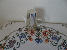 original 70er Melitta Thermoskanne Kaffeekanne Porzellan 8-110 mit Thermohaube