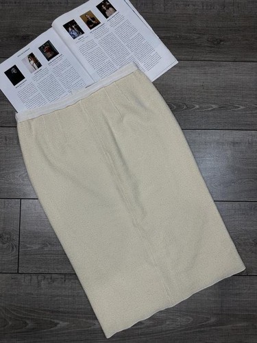 Women nina ricci skirt beige - skirt,