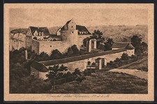 Ansichtskarte Wildenstein /Donautal, Blick auf das Schloss 