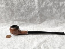 Alte Pfeife Holzpfeife Tabak ' Bruyere Garantie' - Langes gerades Mundstück Pipe