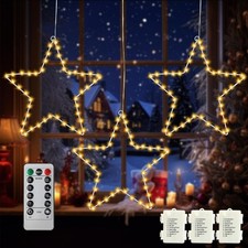 Weihnachtsbeleuchtung Fenster LED Stern Fenster Beleuchtet LED Weihnachtsdeko