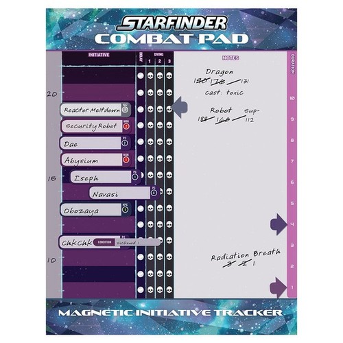 Starfinder combat pad - starfinder,